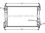 Ava OLA2423 Radiatore Motore Oe 55703926 Compatibile Con Corsa D
