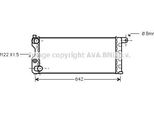 Ava FTA2074 Radiatore Motore Oe 7567061 Compatibile Con Panda