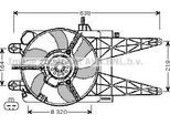Ava FT7507 Ventola Radiatore Oe 46524605 Compatibile Con Punto
