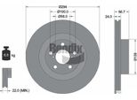 Bendix Braking BDS1644 Disco Freno Oe 32006171 Compatibile Con Gt 86