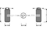 Ava UVD031 Essiccatore, Climatizzatore Oe 6025006715 Compatibile Con Espace