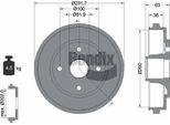 Bendix Braking BDM1091 Tamburo Del Freno Oe 4706672 Compatibile Con Agila A