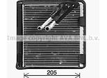 Evaporatore Ava VNV422, Climatizzatore Oe 3C1820103C Compatibile Con Superb, Yeti, Cc, Eos, Golf Plus, Golf V, Golf Vi, Passat Alltrack, Passat 3C, Passat 3B, Passat Cc, Scirocco, Tiguan