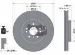 Bendix Braking BDS1438HC Disco Freno Oe 1664210612 Compatibile Con Gle, Classe M