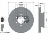 Bendix Braking BDS1022 Disco Freno Oe 2E0615301 Compatibile Con Sprinter, Esprinter, Crafter