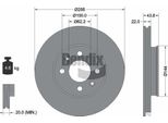 Bendix Braking BDS1311 Disco Freno Oe 517120U000 Compatibile Con Accent, Rio