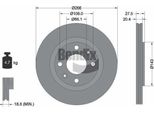 Bendix Braking BDS1042 Disco Freno Oe 1618859780 Compatibile Con Berlingo, Xantia, Xsara, Zx, 206, 306, Partner