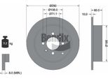 Bendix Braking BDS1235 Disco Freno Oe 4246T6 Compatibile Con 406