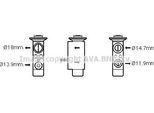 Ava BW1441 Valvola Di Espansione, Climatizzatore Oe 64116968202 Compatibile Con X5, X6