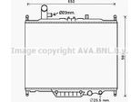 Ava AUA2225 Radiatore Motore Oe LR015561 Compatibile Con Discovery, Range Rover