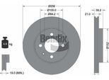 Bendix Braking BDS1682 Disco Freno Oe 45251SAAG50 Compatibile Con City, Jazz