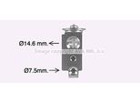 Ava KA1320 Valvola Di Espansione, Climatizzatore Oe 976041P000 Compatibile Con Ix20, Venga