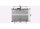 Ava RT2650 Radiatore Motore Oe 214006645R Compatibile Con Koleos