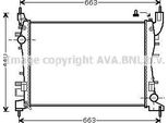 Ava FTA2358 Radiatore Motore Oe 51784706 Compatibile Con Linea