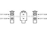 Ava VN1101 Valvola Di Espansione, Climatizzatore Oe 1363581 Compatibile Con Toledo, Corrado, Passat 35I