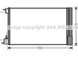 Ava OLA5478D Condensatore, Climatizzatore Oe 13241737 Compatibile Con Malibu, Insignia