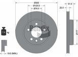 Bendix Braking BDS1541 Disco Freno Oe 2N0615601 Compatibile Con Amarok, Crafter