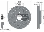 Bendix Braking BDS1209HC Disco Freno Oe 2464212512 Compatibile Con Classe A, Classe B, Cla, Classe Gla