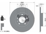 Bendix Braking BDS1122 Disco Freno Oe 1609582880 Compatibile Con Berlingo, C4, Combo, Grandland, 3008, 308, 508, Partner, Rifter, Proace