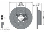 Bendix Braking BDS1205 Disco Freno Oe 34216792229 Compatibile Con Serie 3 F30, Serie 3 F34, Serie 3 F31, Serie 4 F33, Serie 4 F32, Serie 4 F36