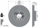 Bendix Braking BDS2159 Disco Freno Oe 7L8615301A Compatibile Con Cayenne, Touareg