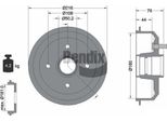 Bendix Braking BDM1020 Tamburo Freno Oe 1045392 Compatibile Con Escort, Fiesta, Ka