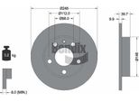 Bendix Braking BDS1071 Disco Freno Oe 895615601A Compatibile Con A4 8E, A4 8H, Exeo
