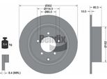 Bendix Braking BDS1471 Disco Freno Oe 04743999AA Compatibile Con Sebring, Compass, Patriot, Flavia, Asx, Outlander, 4008