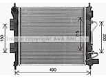 Ava HY2589 Radiatore Motore Oe 25310B9050 Compatibile Con I10