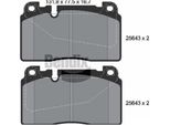 Bendix Braking BPD1417 Set Di Pastiglie Freno, Freno A Disco Oe 8R0698151AA Compatibile Con A6 4G, A7 4G, Q5, Macan