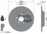 Bendix Braking BDS1559 Disco Freno Oe 1936154 Compatibile Con Focus, Kuga