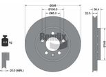 Bendix Braking BDS1356 Disco Freno Oe 8L0615601 Compatibile Con A3 8L, Tt, Leon, Toledo, Octavia, Bora, Golf Iv, New Beetle