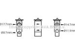 Ava VN1366 Valvola Di Espansione, Climatizzatore Oe 16510018 Compatibile Con Toledo, California T4, Transporter Iv