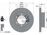 Bendix Braking BDS1366 Disco Freno Oe 435120K060 Compatibile Con Hilux