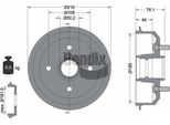 Bendix Braking BDM1037 Tamburo Freno Oe 1000859 Compatibile Con Escort, Fiesta, Ka, Puma