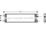 Ava CR5025 Condensatore, Climatizzatore Oe 4682591 Compatibile Con Voyager