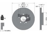 Bendix Braking BDS1119 Disco Freno Oe 1694210112 Compatibile Con Classe A, Classe B