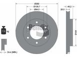 Bendix Braking BDS1904 Disco Freno Oe 4615A061 Compatibile Con Pajero