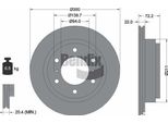 Bendix Braking BDS1395 Disco Freno Oe MR418067 Compatibile Con Pajero