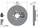 Bendix Braking BDS1139 Disco Freno Oe 51806278 Compatibile Con Giulietta, 500X, Renegade