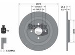 Bendix Braking BDS1376 Disco Freno Oe 424310D060000 Compatibile Con Yaris