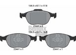 Bendix Braking BPD1198 Set Di Pastiglie Freno, Freno A Disco Oe 1360303 Compatibile Con Focus, Tourneo, Transit