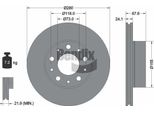 Bendix Braking BDS1032 Disco Freno Oe 1607872080 Compatibile Con Jumper, Ducato, Boxer