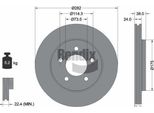 Bendix Braking BDS2116 Disco Freno Oe 04683260 Compatibile Con Voyager
