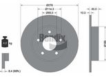 Bendix Braking BDS1699 Disco Freno Oe 432064U101 Compatibile Con Almera, Primera