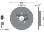 Bendix Braking BDS1478 Disco Freno Oe 4243112310 Compatibile Con Ct, Corolla, Prius, Verso
