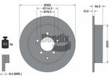 Bendix Braking BDS1568 Disco Freno Oe 58411D3000 Compatibile Con Tucson, Sportage