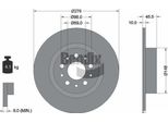 Bendix Braking BDS1370 Disco Freno Oe 46469908 Compatibile Con Alf. 156, Alf. Gt