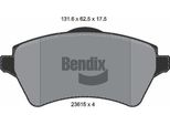 Bendix Braking BPD1332 Set Di Pastiglie Freno, Freno A Disco Oe LR021899 Compatibile Con Freelander
