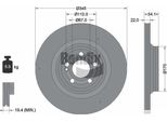 Bendix Braking BDS2125HC Disco Freno Oe 1674238900 Compatibile Con Gle, Gls